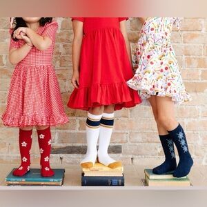 Little Stocking Co. - School
Girl Knee High Sock 3-
Pack: 1.5-3 YEARS